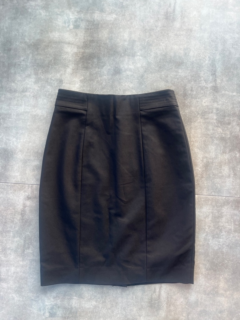H&M Black Tailored Pencil Skirt